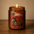 Custom Halloween Candle